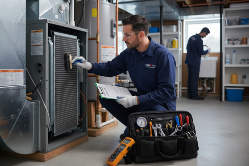 Preventive Maintenance (HVAC & Plumbing)


Description:
Routine preventive maintenance service for residential HVAC and plumbing systems to reduce the risk of breakdowns and extend system lifespan.

Service type: Scheduled maintenance visit
Location: Residential property